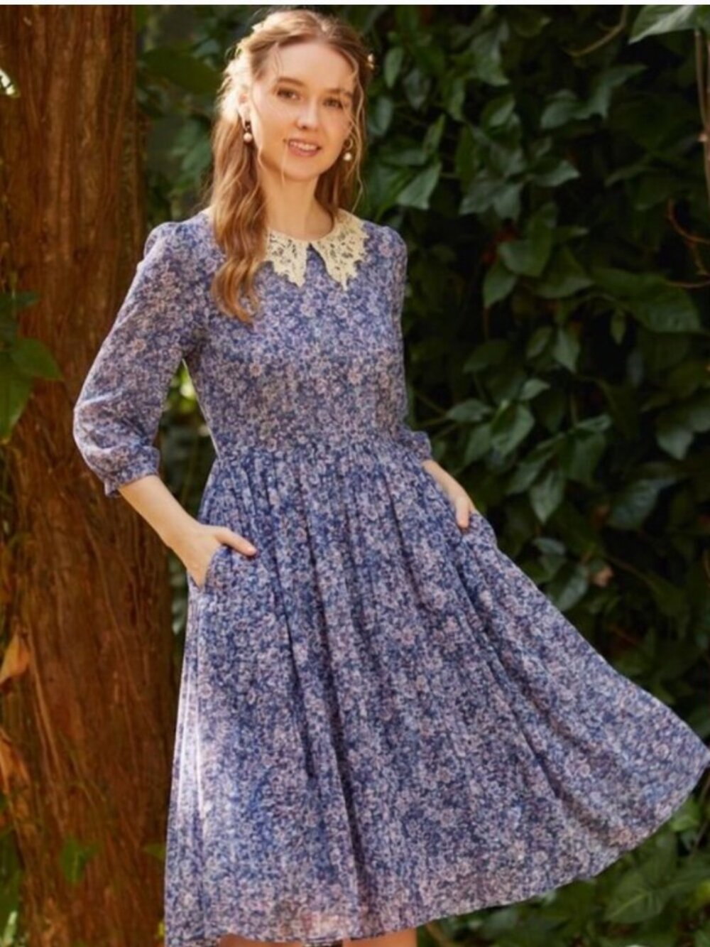 Vintage prairie dress